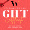 Gift Card/Certificate